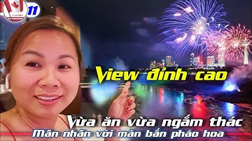 CHOÁNG NGỢP Vừa Ăn Tối Vừa Ngắm Thác Niagara Hùng Vĩ, Tự Tay Đổi Màu Đèn Và Ngắm Pháo Hoa Rực Rỡ