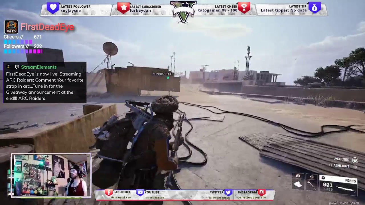 Comment Your favorite strap in arc...Tune in for the Giveaway announcement at the end!!! ARC Raiders