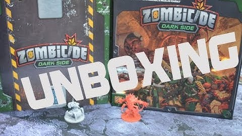 Zombicide Invader Dark Side by CMON Unboxing