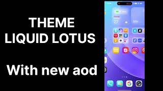 New Theme Update In Infinix Liquid Lotus Theme Download Link Coming Soon