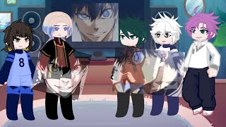 Blue lock reacts to isagi (speed up to 1.75-2)