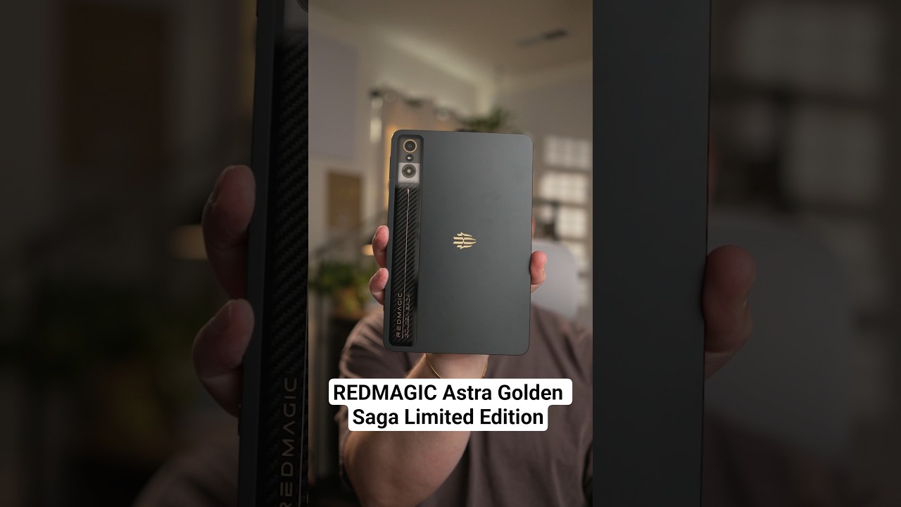 REDMAGIC Astra Golden Saga Limited Edition - YouTube