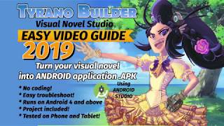 Tyrano Builder   How to create  apk for Visual Novel screenshot 3