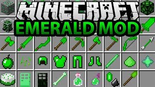 Minecraft Emerald Mod - Her Şey Yeşil