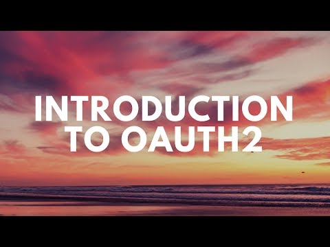 1. Introduction to OAuth2