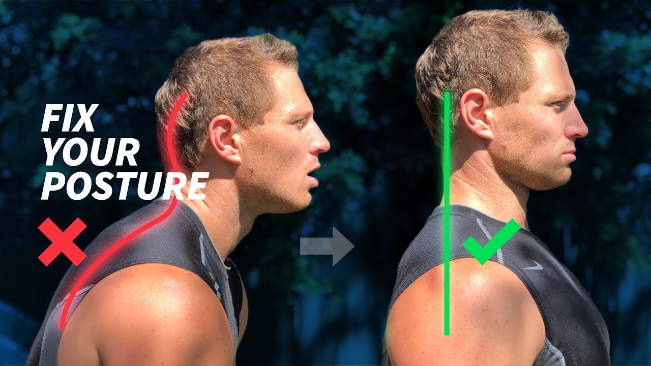 How to Fix Your Posture in 3 Moves! (PERMANENTLY) - YouTube