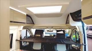 Cabbunk Childbed in Adria Twin Campervan at CMT Stuttgart 2023 #familyvanlife #familie #adriatwin
