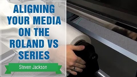 Aligning Your Media on the Roland VS Series