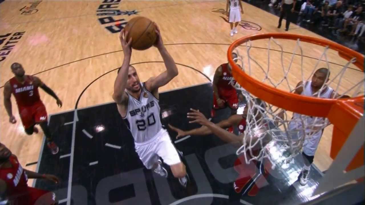 Rare video of Manu Ginobili in a dunk contest surfaces