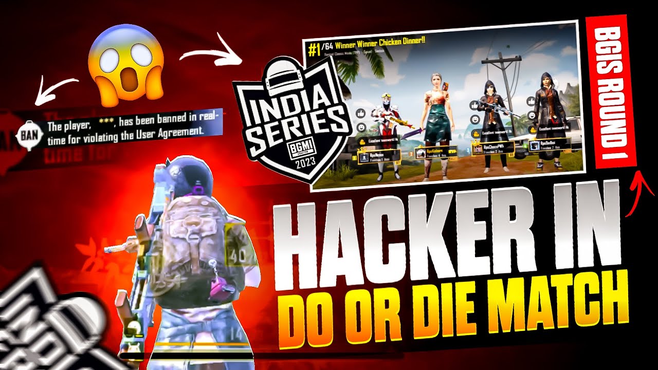 BGIS ROUND 1 | Raw IGL Pov | Match 1 n 3 PoV | Hacker banned in last ...