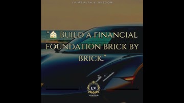 "Consistent financial habits are the secret to long-term wealth." 📅