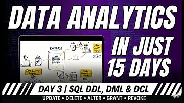 SQL UPDATE, DELETE, ALTER, GRANT & REVOKE | Hands-On | Day 3