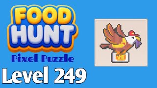 Food Hunt: Pixel Puzzle level 249 walkthrough solution