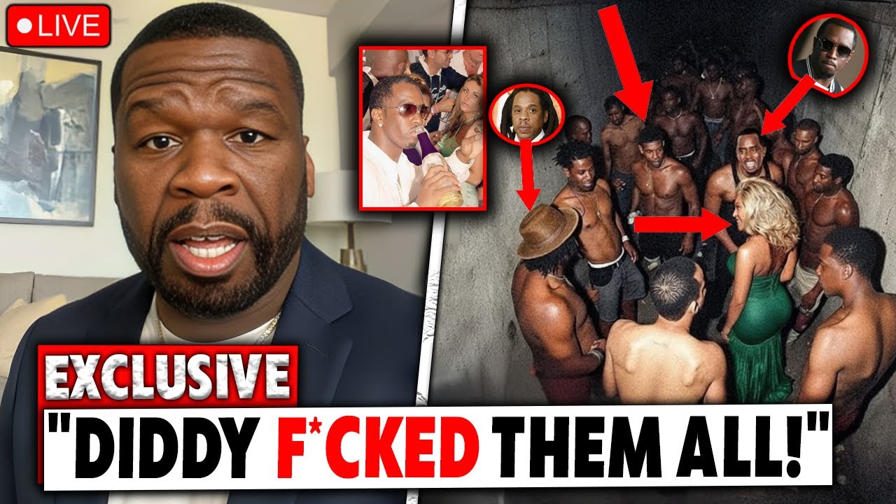 “50 Cent Exposes Celebrities Linked to Diddy — No One Is Safe!”