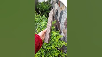 Cổng gỗ nhựa ngoài trời