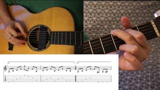 Don't Cry (Guitar | Lesson | Tutorial) - Guns N' Roses | intro  (Slow Tempo)