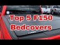 TOP 5 Ford F150 Truck Bedcovers Tri-Fold & Retractable Akins Wild Willies