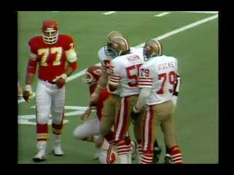 1982 12 26 49ers At Chiefs Youtube