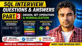 SQL Server Interview Questions | Delete vs Truncate vs Drop & Database Design