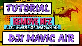 DJI Mavic Air Tutorial For Beginners Remove NFZ (no fly zone) & Altitude Restrictions screenshot 5