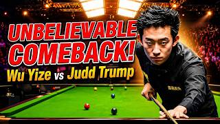 Wu Yize’s Incredible Fightback Against Judd Trump Leaves Everyone Shocked!
