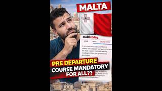 PRE DEPARTURE COURSE Mandatory FOR ALL ? MALTA CULTURAL COURSE # IDENTITA # SKILL PASS # ID MALTA #