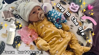 Silicone baby ⭐Day In The Life⭐|Roleplay|Reborns world