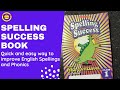 Spelling Success book for class 1 || English phonics beginners 