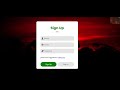Login Page Using HTML , CSS and JavaScript || Login Page Design || Frontend Development ||