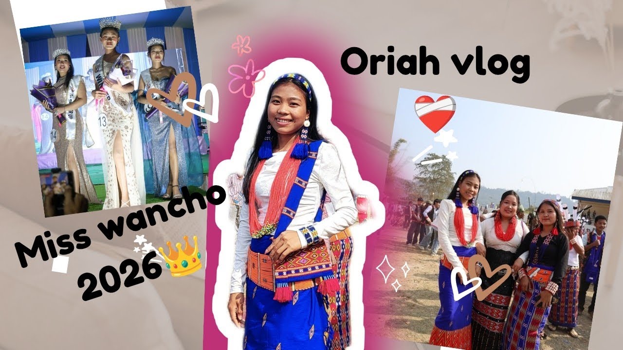 Wancho Oriah at kanubari🎀#festival of wancho tribe#arunachalpradesh 