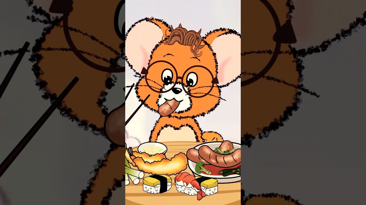 CUTE  Jerry eating 😋 