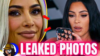 LEAKED Photos Of Kim’s REAL Skin|Under Eye Wrinkles \& Jowls|Rare Unedited Pics|The Face SKKN Built