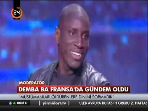 Demba Ba Fransız sunucuyu böyle susturdu!