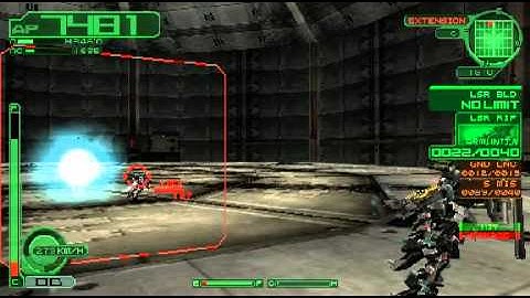 Defeating Nameless Armored Core 3 Silent Line Portable OP-I