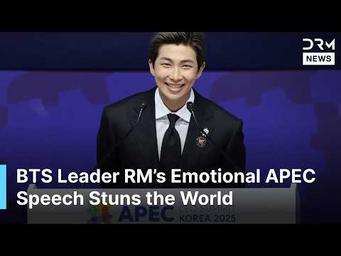 FULL SPEECH BTS RM Makes History At APEC Summit With Powerful Message On K Pop Creativity AA1G