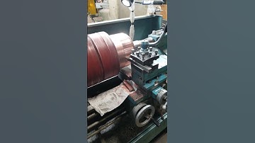 Turning down a DC motor commutator. https://www.goding.com/