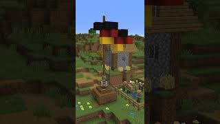 🇩🇪 DEUTSCHESTE FARM IN MINECRAFT #minecraft #minecraftshorts #shorts