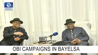 Obi Takes Rally To Bayelsa, Meets With Goodluck Jonathan