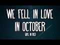 girl in red - we fell in love in october