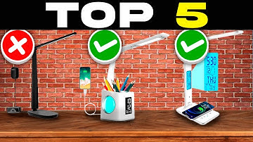 ✅ TOP 5 BEST STUDY TABLE LAMPS 2025 | BEST DESK LAMPS on AMAZON