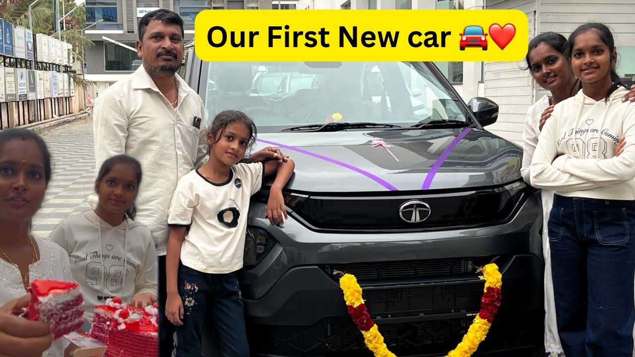 நம்ம Finally New Car 🚘வாங்கிட்டோம் ரொம்ப சந்தோசமா 🥰 இருக்கு 😇 #durgagandhi
