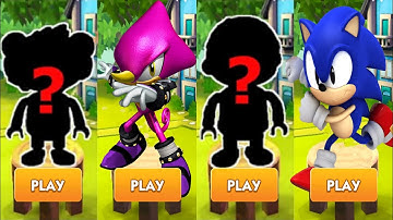 Tag with Ryan vs Sonic Dash - All Characters UnlockedNew Costumes Combo Panda