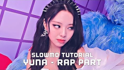 TWENTY - YUNA RAP PART - TUTORIAL SLOWMO (Letra Fácil / Pronunciación Fácil / Easy Lyrics)