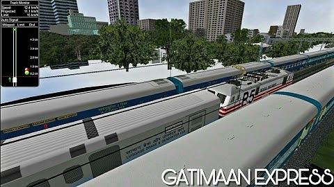 Gatimaan Express Parallel Run || Crossings & Waiting At New Delhi Station MSTS Open Rails Journey