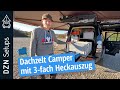 Dachzelt Camper mit dreifach Heckauszug | Land Rover Discovery mit IKamper X-Cover Dachzelt