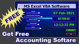 accounting software excel || get free fully automatic excel accounting software 2021|| Urdu|Bengali screenshot 4