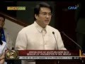 24 Oras: Sen. Bong Revilla, sinabing mismong si PNoy ang humingi ng pabor sa kanya