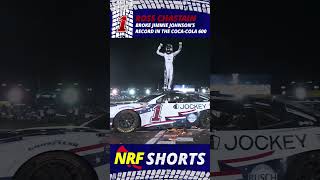 Ross Chastain broke Jimmie Johnsons record in the Coca-Cola 600