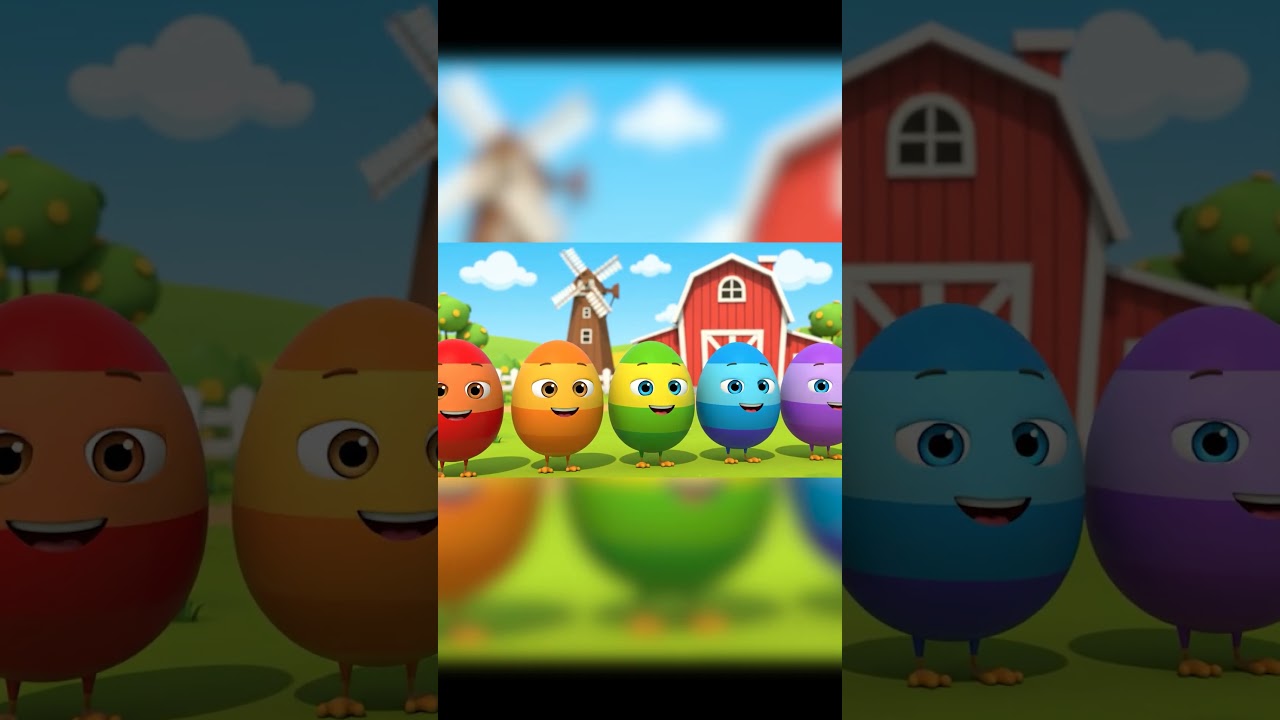 Surprise Eggs Fruit Song  | Learn with Colorful Eggs | Kids Songs 