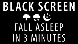 10 hours Soft rain  Sounds for SLEEP  & Relaxation BLACK SCREEN | BLACK SCREEN Nature Sounds